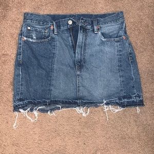 Ralph Lauren denim and supply skirt